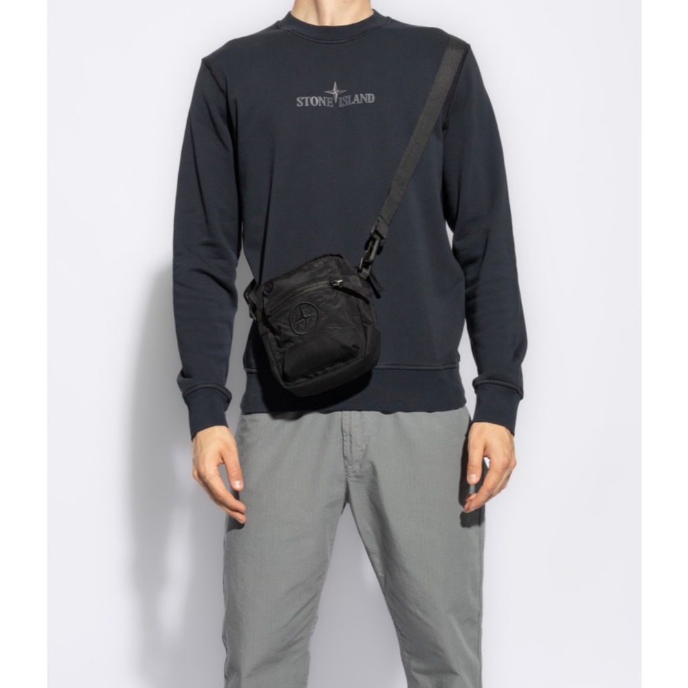 Stone Island Compass Logo Crewneck